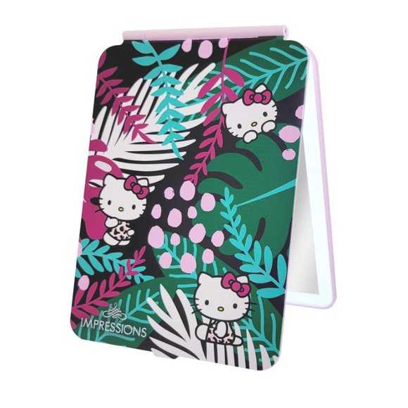HELLO KITTY ANIMAL TOUCH PAD MINI TRI-TONE LED MAKEUP MIRROR